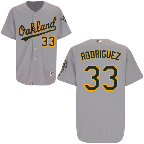 Fernando Rodriguez #33 mlb Jersey-Oakland Athletics Women's Authentic Road Gray Cool Base Baseball Jersey